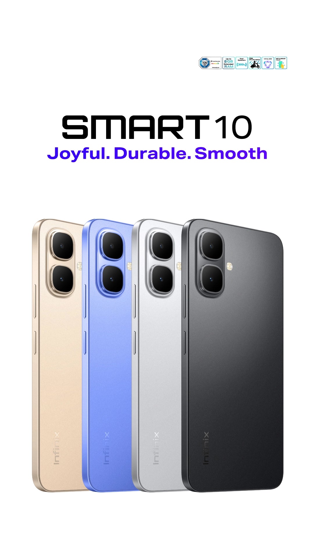 INFINIX SMART 10 4/64  BOXPACK 1YEAR WARRANTY